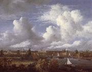 Jacob van Ruisdael Panoramic View of the Amstel Looking towards Amsterdam